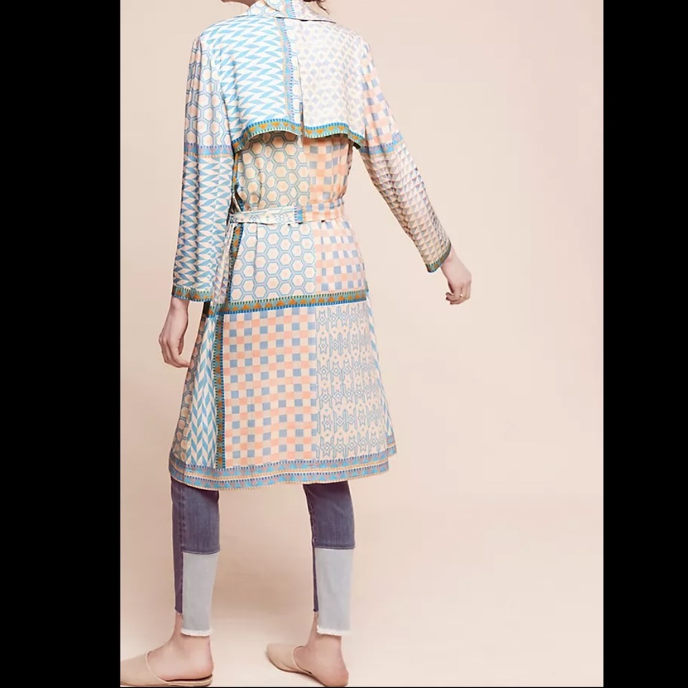New Without Tags - Anthropologie - Costa Trench Coat -M
